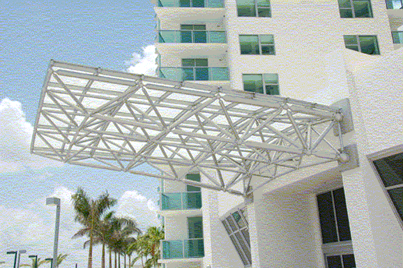 Luxury Condominium Screenshades Bottom View